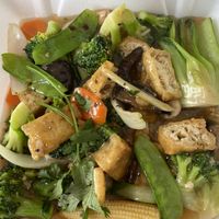 Mixed vegetables w tofu. at Pho Van in Easton