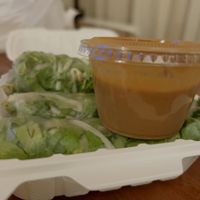 Plenty of dipping sauce   at Pho Van in Easton