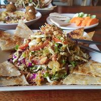 Tea leave salad - must try! at Loro Loco in Koh Lanta