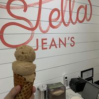 PB&J in a cone at Stella Jean's in San Diego