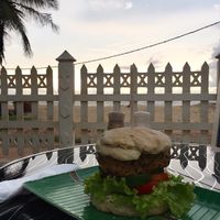 Tofu sandwich at The Container Beach Restaurant in Negombo