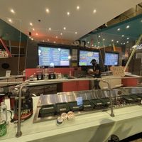 Next to gate 23 at AUS - Tacodeli in Austin