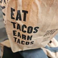 Slogan at AUS - Tacodeli in Austin