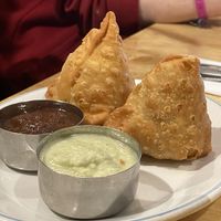 Samosas at Sagar Vegan & Vegetarian Restaurant - West End in London