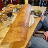 Paper paneer dosa at Sagar Vegan & Vegetarian Restaurant - West End in London