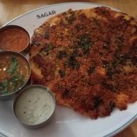 Uttapham masala at Sagar Vegan & Vegetarian Restaurant - West End in London