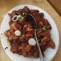 Dry Gobi Manchurian at Sagar Vegan & Vegetarian Restaurant - West End in London