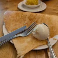 Jaggery dosa at Sagar Vegan & Vegetarian Restaurant - West End in London