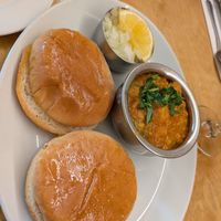 Pav bhaji at Sagar Vegan & Vegetarian Restaurant - West End in London