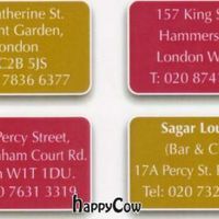  at Sagar Vegan & Vegetarian Restaurant - West End in London