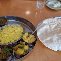 Vegan thali at Sagar Vegan & Vegetarian Restaurant - West End in London