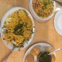 Sev, bel, pani puri at Sagar Vegan & Vegetarian Restaurant - West End in London