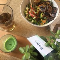 Noodles de courgette Vegan at Bosque Bio in Almada