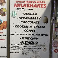 Menu   at Almond Milk Creamery in Las Vegas