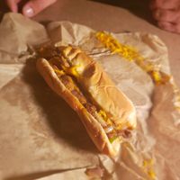 Philly cheese steak  at Almond Milk Creamery in Las Vegas