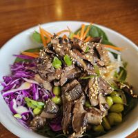 Vegan Buddha Bowl at Kitchen428 Restaurant and Mojo's Lounge in Woodland