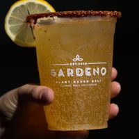 Kombuchela! (Piña picante kombucha) at Gardeno in Tijuana