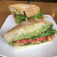 Best darn sandwich at Karma Café in Asheville