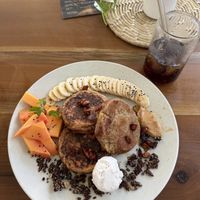 Oat Pancakes   at Madiha Surf Lodge in Matara