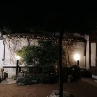 The back yard at Traditional Tea House Insadong (전통 찻집 인사동) in Seoul