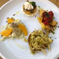 Tastes of second courses and side dishes at Agriturismo Teresa delle Fragole in Vigano