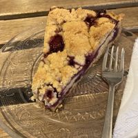 Autumn crumble pie  at Orange Coffee in Berlin
