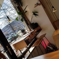 Inside at Orange Coffee in Berlin