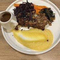 Festive nut roast   at Soul Food Kitchen in Glasgow