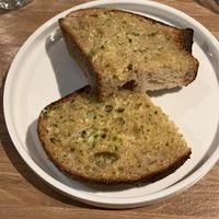 Herbed Garlic Sourdough Breadd  at Soul Food Kitchen in Glasgow
