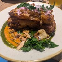 Cauliflower steak at Soul Food Kitchen in Glasgow