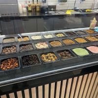 Toppings bar at Bio Health Store in Chihuahua