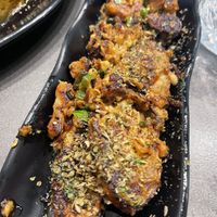 This tempeh is amazing!!   at Tarantula in Thessaloniki