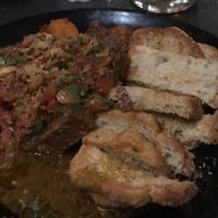 Seitan sausage stew  at Tarantula in Thessaloniki