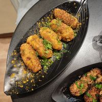 Potato croquettes at Tarantula in Thessaloniki