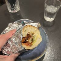 Sandwich with mushroom balls  at Tarantula in Thessaloniki