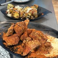 Mushroom nuggets ( my favorite)  at Tarantula in Thessaloniki