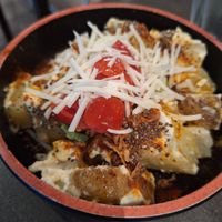 Potato salad at Tarantula in Thessaloniki