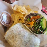 El Vegan Burrito at Chinollo in Carson