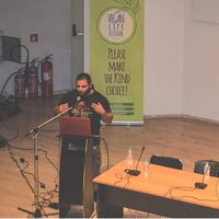 Patrick Baboumian at Vegan Life Festival Athens 2017 at Vegan Life NGO in Athens