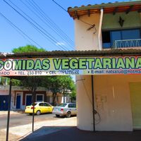 Storefront at Comida Vegetariana in Asuncion