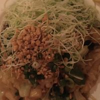 Vegetarian pad thai at Thai Orchid in Seven Mile Beach