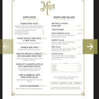 Menu 2/2 #Veganuary at Mox in Seattle