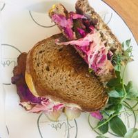 Rueben  at Flora by Greenhouse Canteen in West End