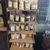 Organic produce at Honey & Nuts in Crete