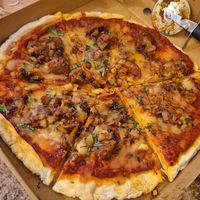 Sextant Bhuma Pizza 🍕 at Karma Kitchen Cafe in Newcastle Upon Tyne