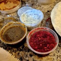 Dips at Karma Kitchen Cafe in Newcastle Upon Tyne