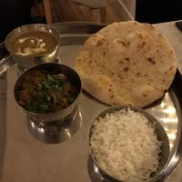 Thali  at Karma Kitchen Cafe in Newcastle Upon Tyne