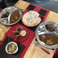 Part of our frozen meals delivery box from the KK cafe - absolutely delicious  at Karma Kitchen Cafe in Newcastle Upon Tyne