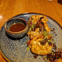 Vegan gyoza at Nieuw Rotterdams Café in Rotterdam