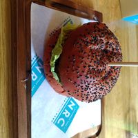 Redefine burger at Nieuw Rotterdams Café in Rotterdam